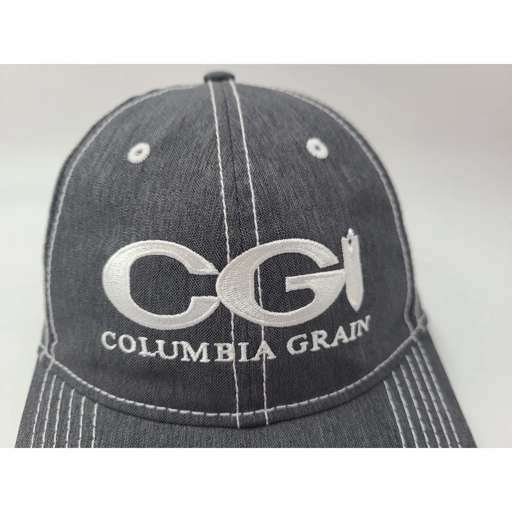 Columbia Grain International CGI Cruiser Adjustable‎ Hat Cap Farm Men Women Gray